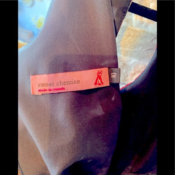 Sweet Chemise Red Dress (Size 10) - Picture 3 of 3